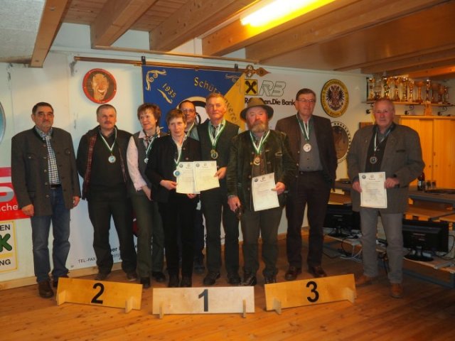 Bezirksmeisterschaften der Jäger Langenwang 2018