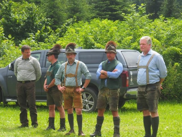 Abwurfstangenschau "Hohe Veitsch"