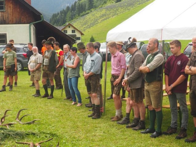 Abwurfstangenschau "Hohe Veitsch"