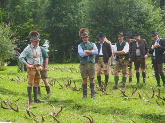 Abwurfstangenschau "Hohe Veitsch"