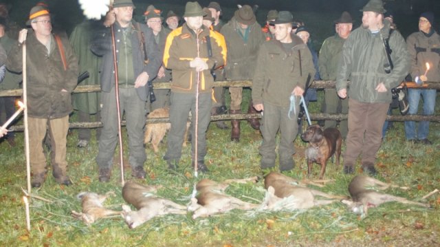 Hubertusjagd und Feier 2019