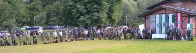 13. Schweißsonderprüfung der Steirischen Landesjägerschaft im Jagdbezirk Mürzzuschlag.