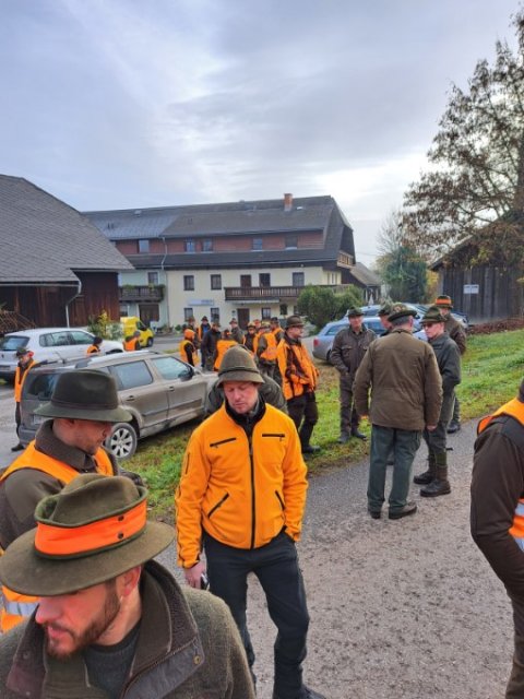 Hubertusjagd, Hubertussegen und Jägerbriefübergabe 2022