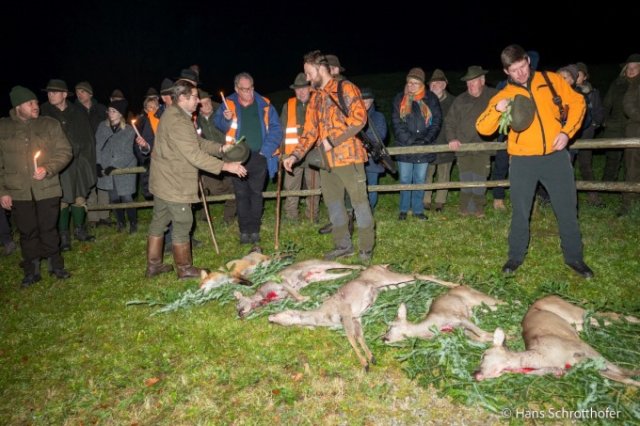 Hubertusjagd, Hubertussegen und Jägerbriefübergabe 2022