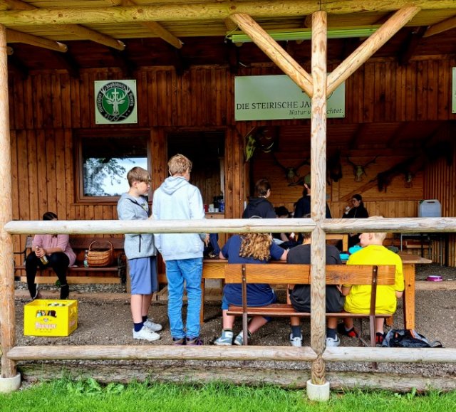 Waldexkursion mit SchülerInnen des Herta Reich Gymnasiums