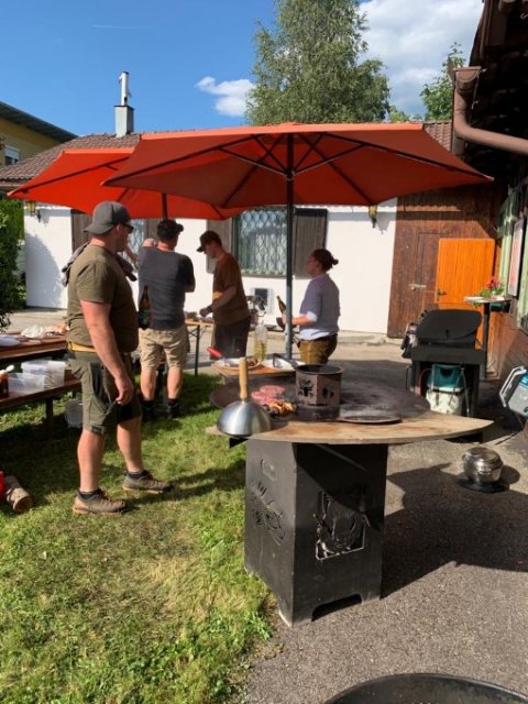 Wildgrillen der Ortsstelle Mürzzuschlag und des Schützenvereins