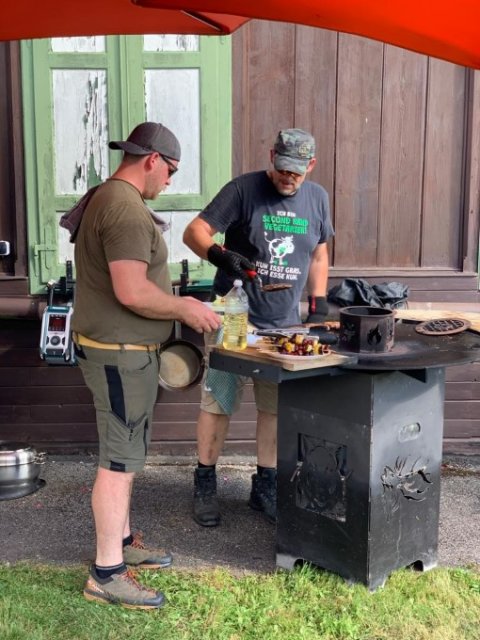 Wildgrillen der Ortsstelle Mürzzuschlag und des Schützenvereins