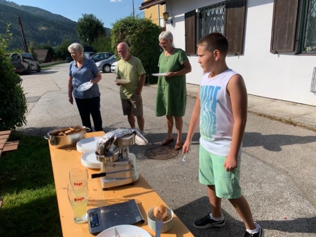 Wildgrillen der Ortsstelle Mürzzuschlag und des Schützenvereins
