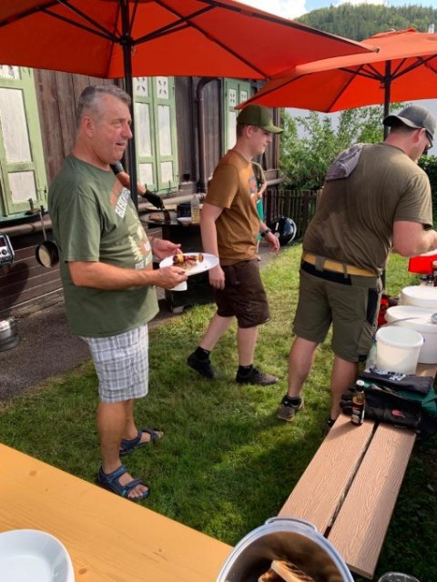 Wildgrillen der Ortsstelle Mürzzuschlag und des Schützenvereins