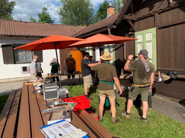 Wildgrillen der Ortsstelle Mürzzuschlag und des Schützenvereins