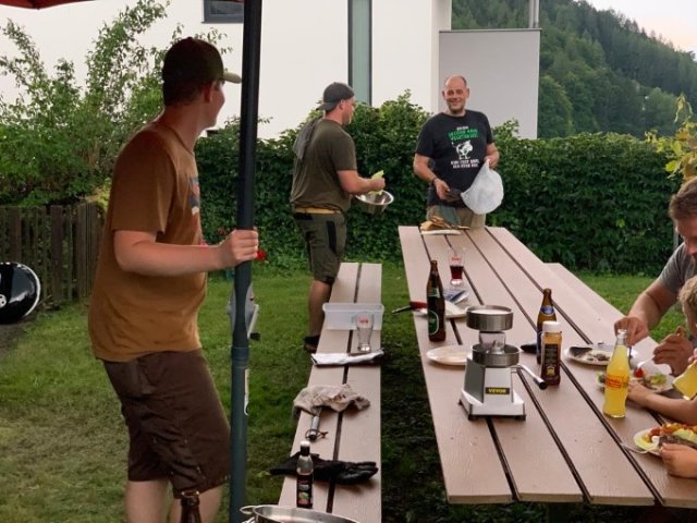 Wildgrillen der Ortsstelle Mürzzuschlag und des Schützenvereins